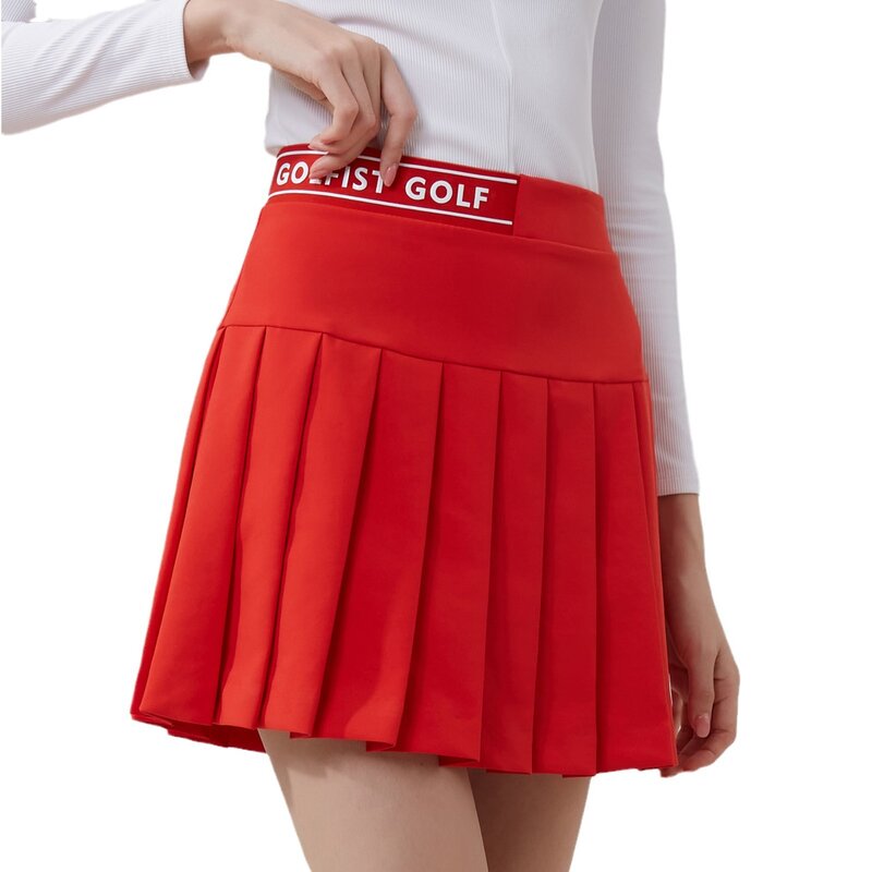 Krótka spódniczka golfowa dla kobiet, spódnica do tenisa golfowego, odzież sportowa na co dzień, odzież wiosenna i jesienna, wszystko odchudzające