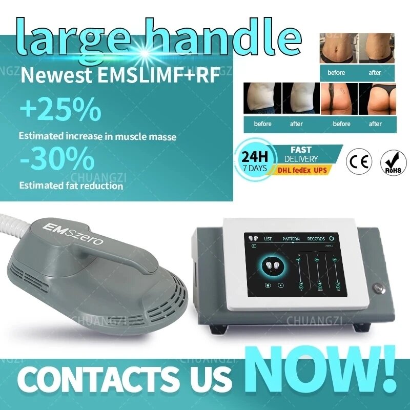 DLS-EMSLIM EMS Massager Machine Weight Loss Stimulate Fat Muscle Slimming Sculpt Tesla Home Appliances Nova NEO  CE Emszero 2023