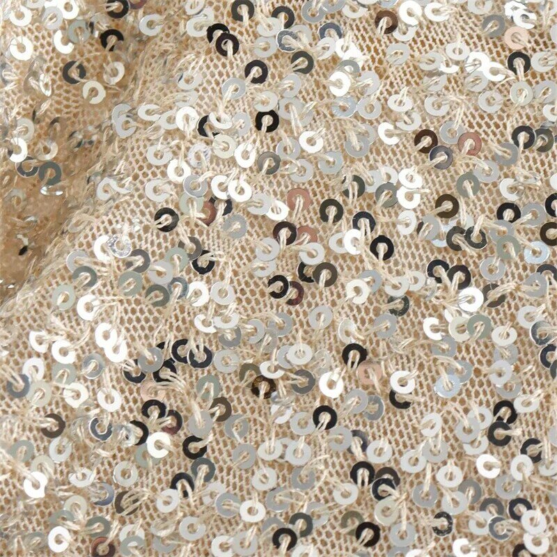 KEYANKETIAN, 2024 г., Новое поступление, женское мини-платье с блестками, элегантное роскошное тонкое платье с наплечниками, блестящее Сетчатое официальное платье