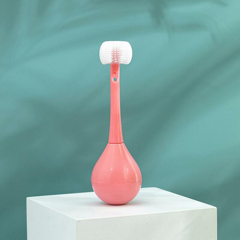 آمنة عملية لطيف بهلوان ثلاثة جوانب فرشاة الأسنان الجدة فرشاة الأسنان الكرتون للمنزل