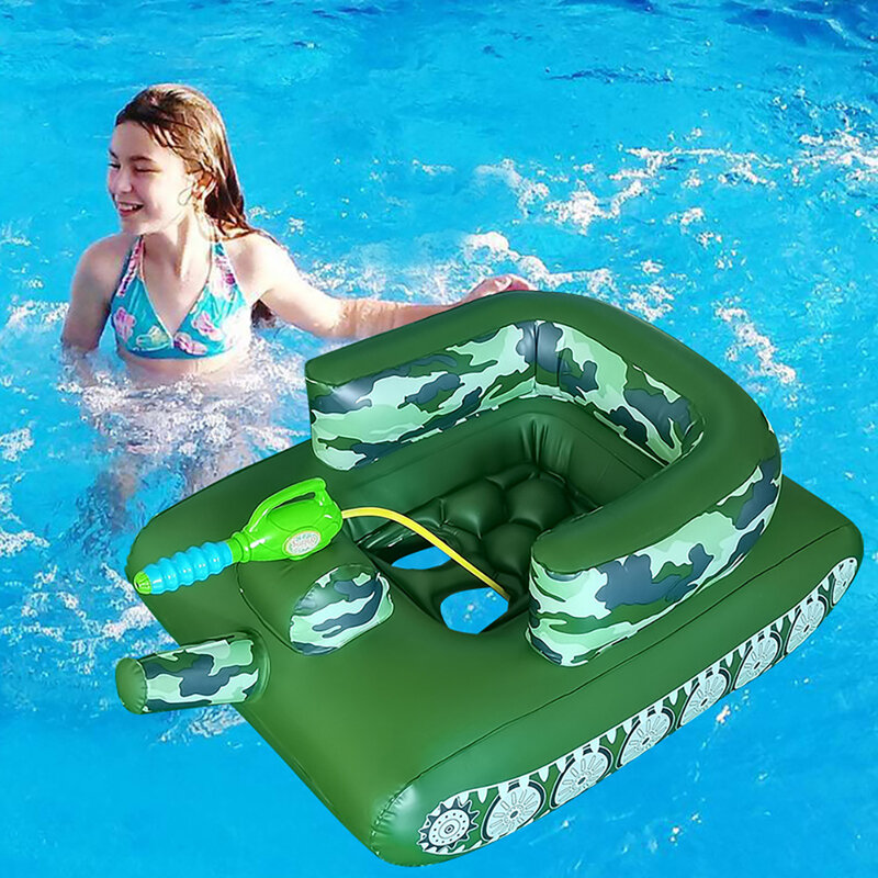 Flotadores de piscina inflables para niños, juguetes flotantes reutilizables, juego interesante plegable ligero para fiesta en la playa de verano