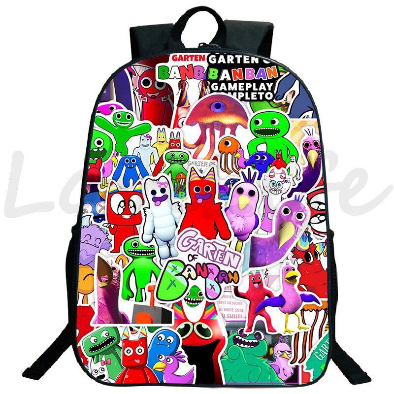 Garten of Banban Backpack for Children, Garden Game Backpacks, Primary School Students, Bookbag for Children, Boys and Girls