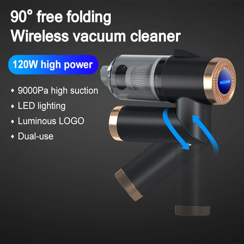 Xiaomi aspirapolvere per auto aspirapolvere portatile senza fili per elettrodomestici potente macchina per la pulizia detergente per auto 2024 nuovo