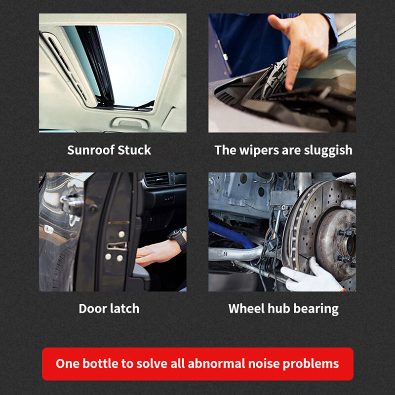 Car Sunroof Track Lubricating Grease Door Abnormal Noise Antirust Oil White Mechanical Maintenance Gear Oil Grease Lubricating