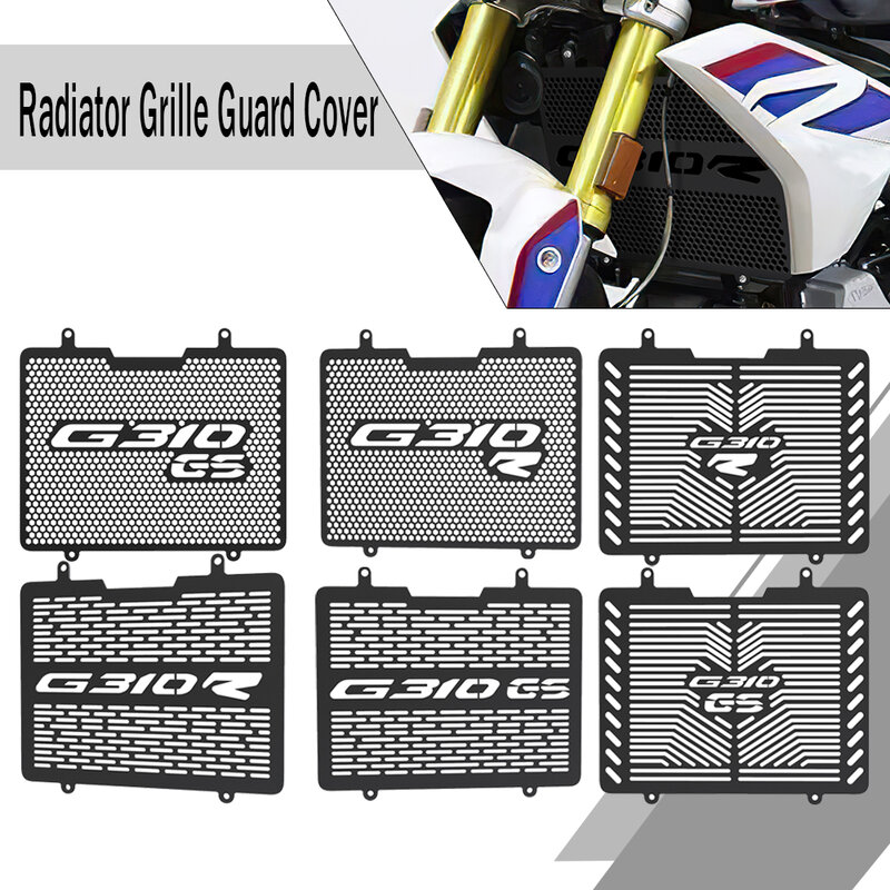 FOR BMW G310GS G310R G 310 GS R 2016 - 2023 2022 2021 2020 2019 2018 2017 Radiator Grille Guard Cover Protector Motorcycle Parts
