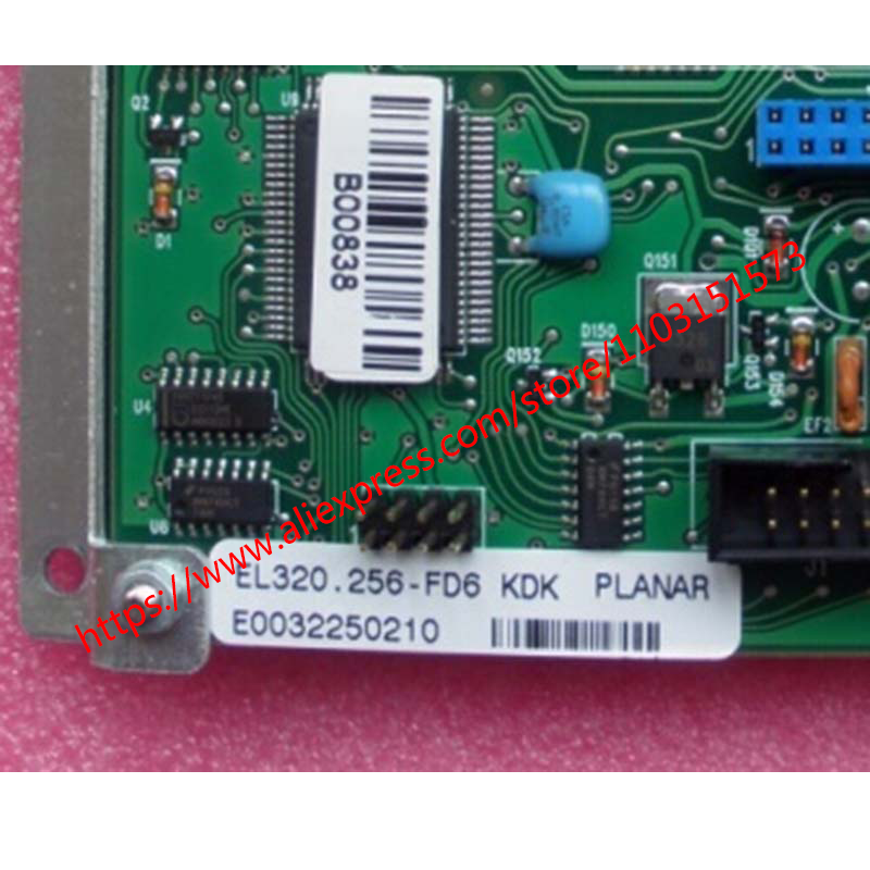 Painel de tela LCD, Lumineq EL320.256-FD6, 320x256 EL, Original Zhiyan Supply, 4,8"
