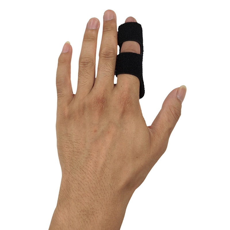 1 Piece Finger Splint Finger Fixation Plate Built-in Aluminium Plate For Finger Fracture Sprain Fixation Strap Finger Protector