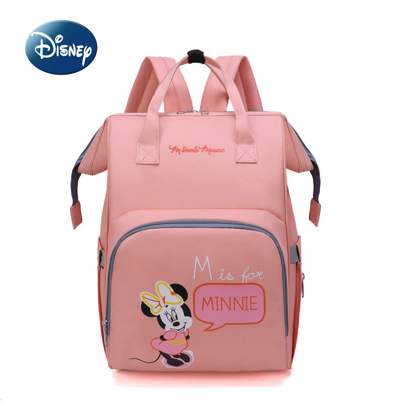 Disney-Sac à langer de dessin animé pour bébé, sac à dos multifonctionnel, grande capacité, haute qualité, mode, ture's, nouveau
