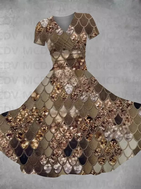 Женское платье макси с красочным принтом, сексуальное платье с 3D принтом и V-образным вырезом, женские платья