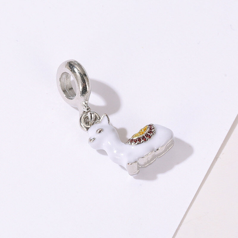 1 шт. новый милый кулон Альпака подходит для очаровательного браслета ожерелья аксессуары для женщин DIY Ювелирные изделия Подарки ﻿