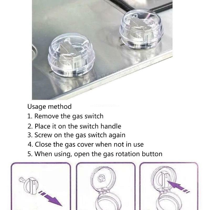 Protetores botão fogão a gás tampa cozinha forno microondas ligar/desligar capa protetora ferramenta proteção botão