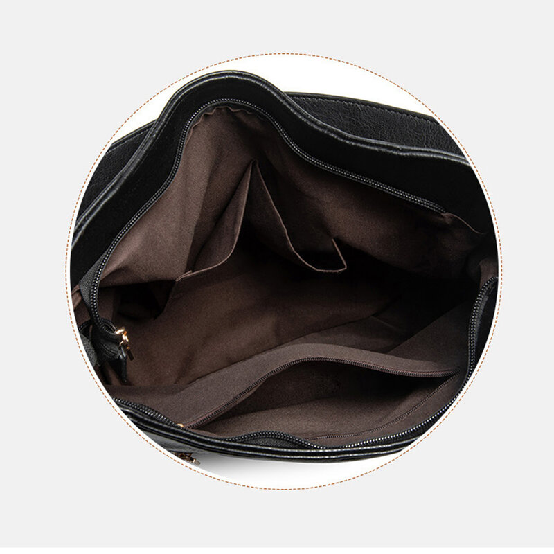 女性用PUレザーメッセンジャーバッグ,ヴィンテージスタイルのハンドバッグ,大,デザイナー