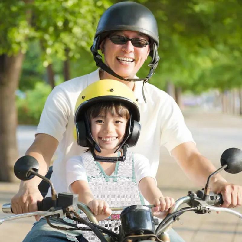 Motorrad Kinder sicherheits gurt atmungsaktive Sicherheits weste Leine wieder verwendbarer Motorrad Sicherheits gurt faltbarer Kinder reflektieren der Streifen