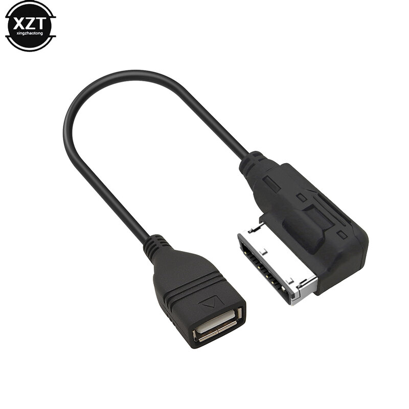 USB AUX Cable Music MDI MMI AMI to USB Female Interface Audio AUX Adapter Data Wire  For VW MK5 For AUDI A3 A4 A4L A5 A6 A8 Q5