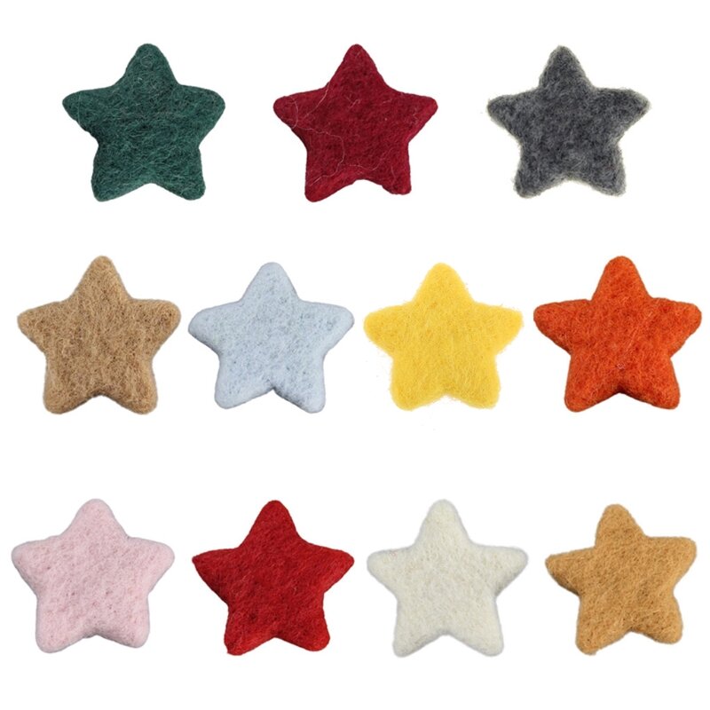 5 шт. мини шерстяные войлочные звезды бусины шарики для творческой детской фотосъемки новорожденных Pro