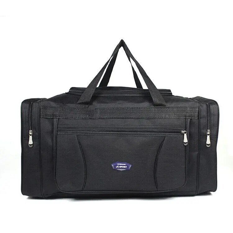 Вместительные водонепроницаемые дорожные сумки из ткани «Оксфорд» для мужчин, большой ручной чемодан, портативная складная дорожная сумка