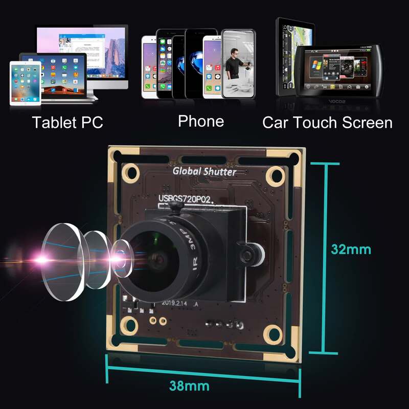 USB-камера SVPRO с затвором с высокой скоростью, 60 кадров/с, 720P, HD, Aptina AR0144