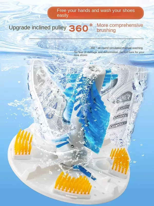220V Longines Sun Shoes Washer disidratazione e asciugatrice semiautomatica per lo strumento di spazzolatura delle scarpe domestiche