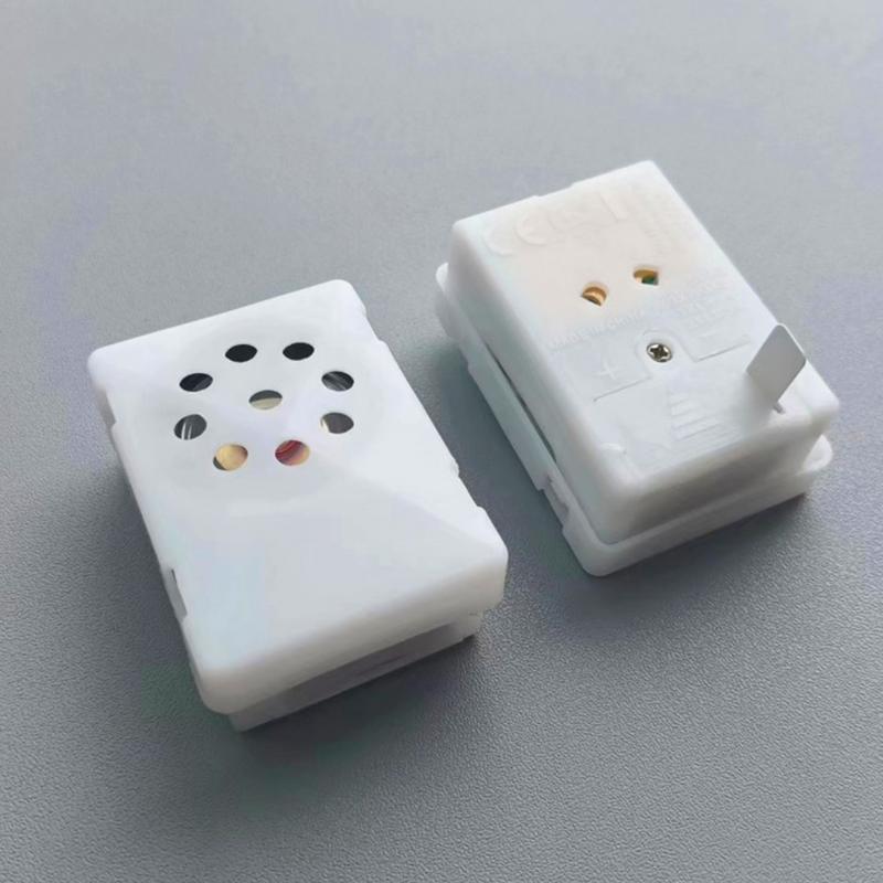 Mini Hartvormige Voice Recorder Voice Box Voor Speak Opneembare Knoppen Voor Kinderen 30 Seconden Klankkast Voor Knuffeldieren Pop