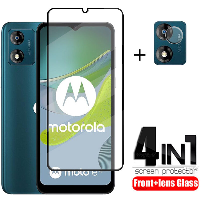 Full Cover Glas Voor Motorola Moto E13 Glas Voor Moto E13 Gehard Glas Full Lijm Screen Protector Voor Moto E 13 E13 Lens Glas