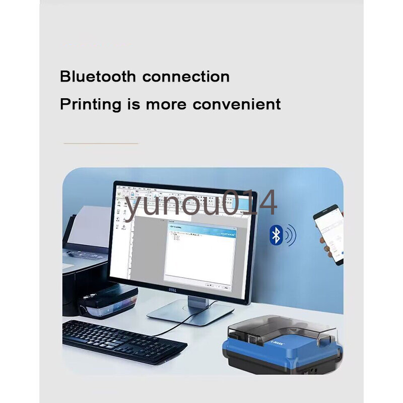 Bluetooth-Kabel codierung Nummer Röhren drucker tragbare Nummer Röhren drucker Schrumpf schlauch Markierung maschine