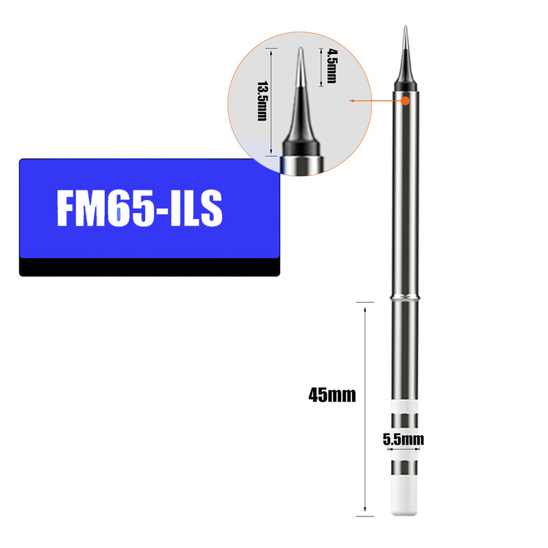 Наконечники паяльника FM65 для T65 HS-01 GVDA300 T85 SH72, несовместимы с серии SH, T12