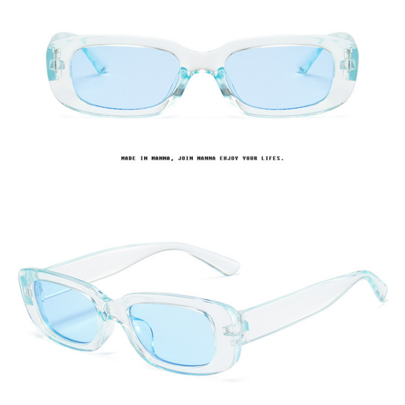 어린이용 귀여운 빈티지 프로스트 직사각형 선글라스, UV400, 야외 소녀 소년, 달콤한 선글라스 보호, 클래식 어린이 선글라스