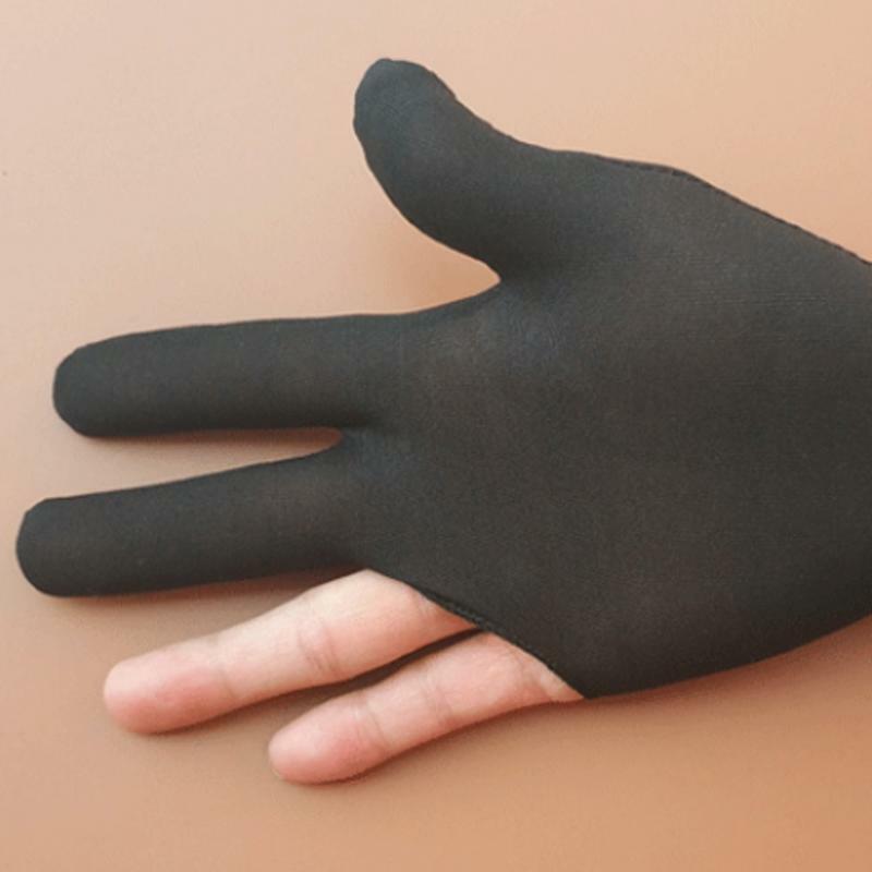 Бильярдные перчатки, 20 шт., бильярдные ранцы с 3 пальцами, спортивные перчатки для снукера, для левой или правой руки, бильярдный мяч