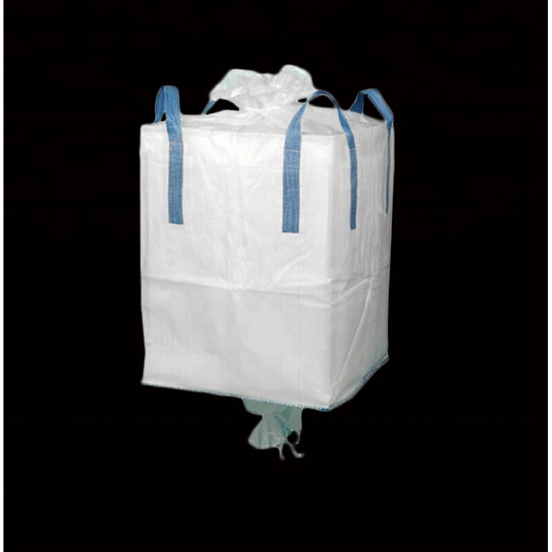 Prodotto personalizzato, PP tessuto 1mt Jumbo bags 1 tonnellata big bags 1000kg tessuto FIBC bag bulk container 1.5 ton 1500kg per l'imballaggio pri