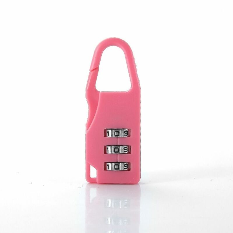 플라스틱 도난 방지 미니 콤비네이션 자물쇠 서랍 자물쇠, 안전 가방 콤비네이션 자물쇠, 디지트 수트케이스