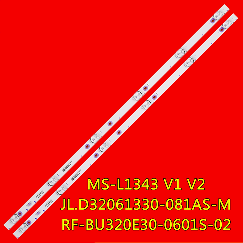 Tira de retroiluminação LED para RF-BU320E30-0601S-02 A0 RF-BU320003SE30-0601 JL.D32061330-081AS-M MS-L2202 MS-L1815 V2 MS-L1343 V1