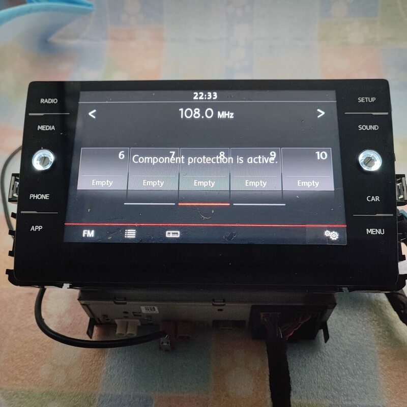 Neue Touchscreen TDO-WVGA0633F00039 WVGA0633F00045 A2C15166500 Für VW MIB 2 200 680 682 STD2 ZR Auto CD Player Navigation Radio