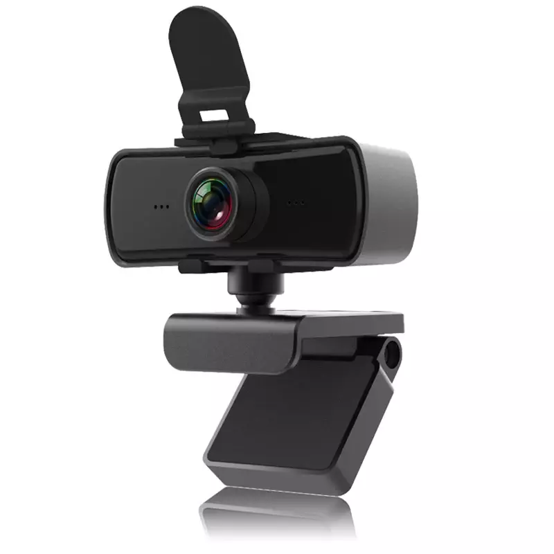 Webcam USB HD 2K avec Microphone Intégré Autofocus, 2040x1080, 30fps, pour Ordinateur de Bureau, Jeux PC