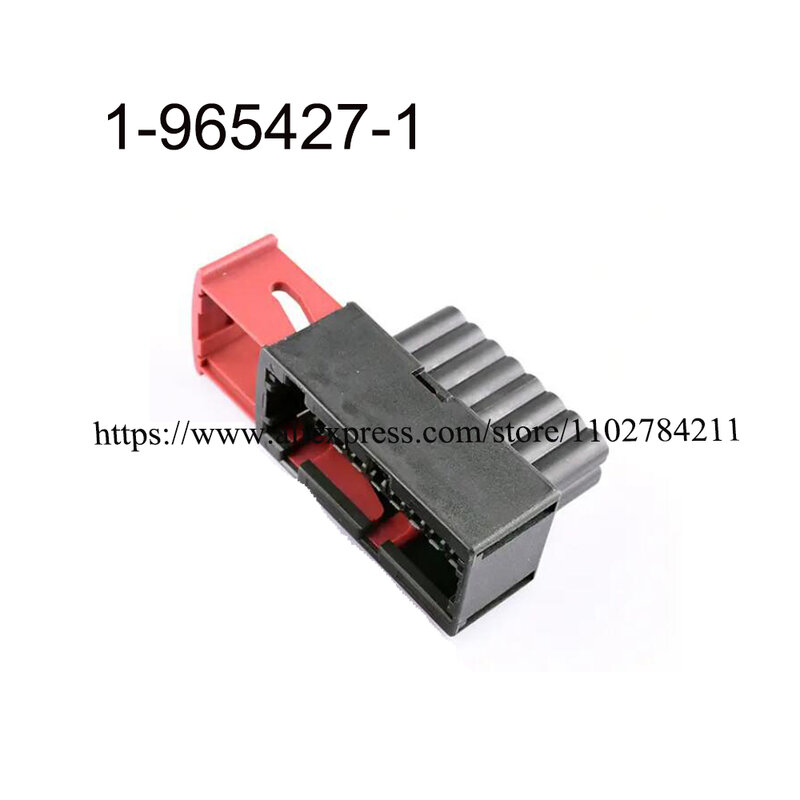 자동 방수 케이블 커넥터, 자동차 플러그 암수 소켓, 단자 도장 포함, 1-965427-1, 16 핀, 100PCs