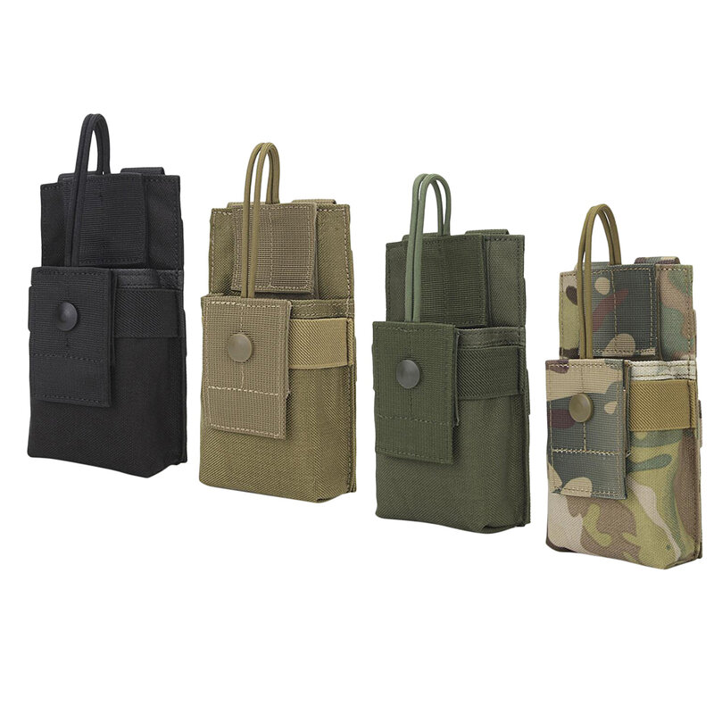 Outdoor Multi-Function Phone Walkie-Talkie Pouch Accessories Bag