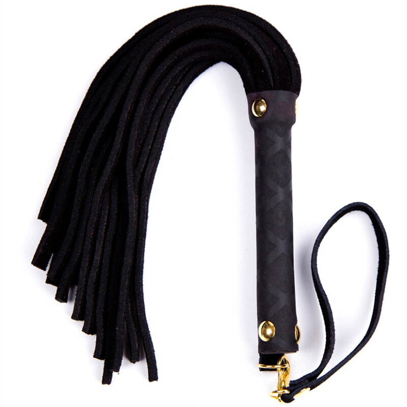 27cm Genuine Tassel leather Whip,Horse Whip,Top Horse Riding Equestrian Equestrianism Horse Crop