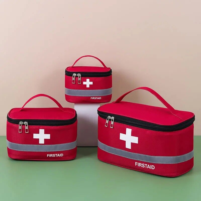 Портативная медицинская сумка для первой помощи, вместительный органайзер для хранения медицинских принадлежностей, для дома и детей