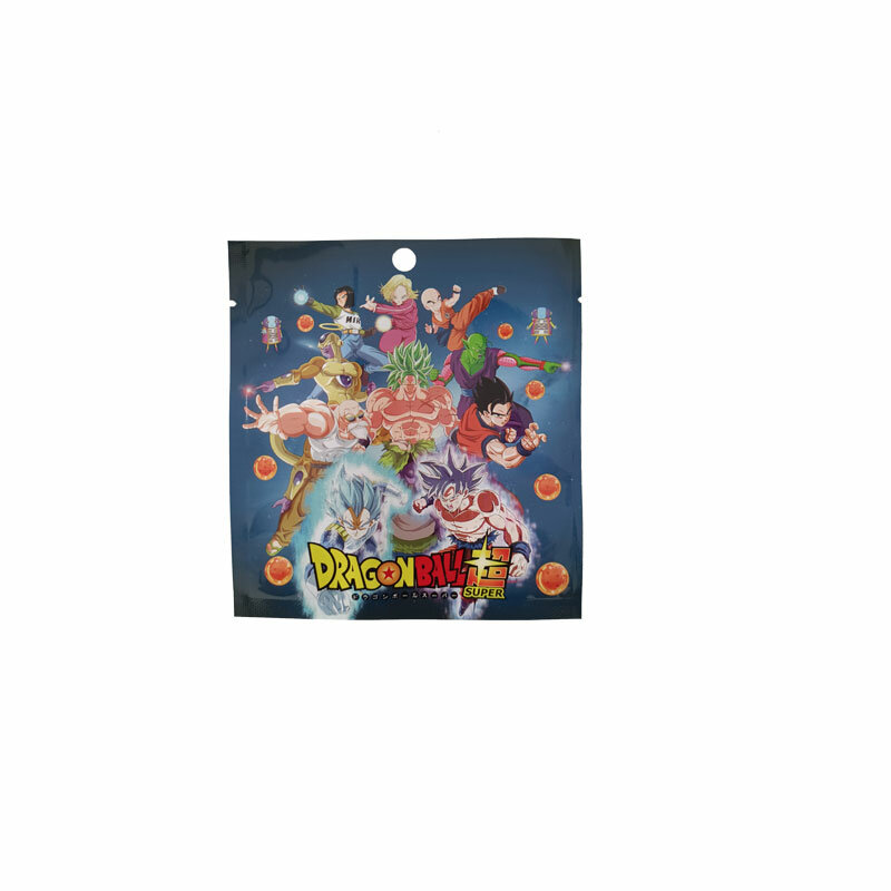 Figuras de Dragon Ball de Anime, caja ciega, Goku, Vegeta, Super Saiyan, llavero con tarjeta, juguete al por mayor, muñecas de Pvc, colgante para niños, regalos