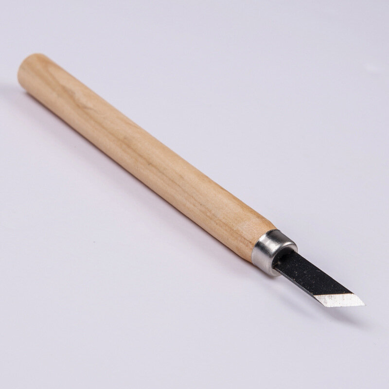 Handmade Manganese Steel Carving Knife Woodworking Tool Carving Knife Set DIY Model Wood Carving Knife Art Supplies