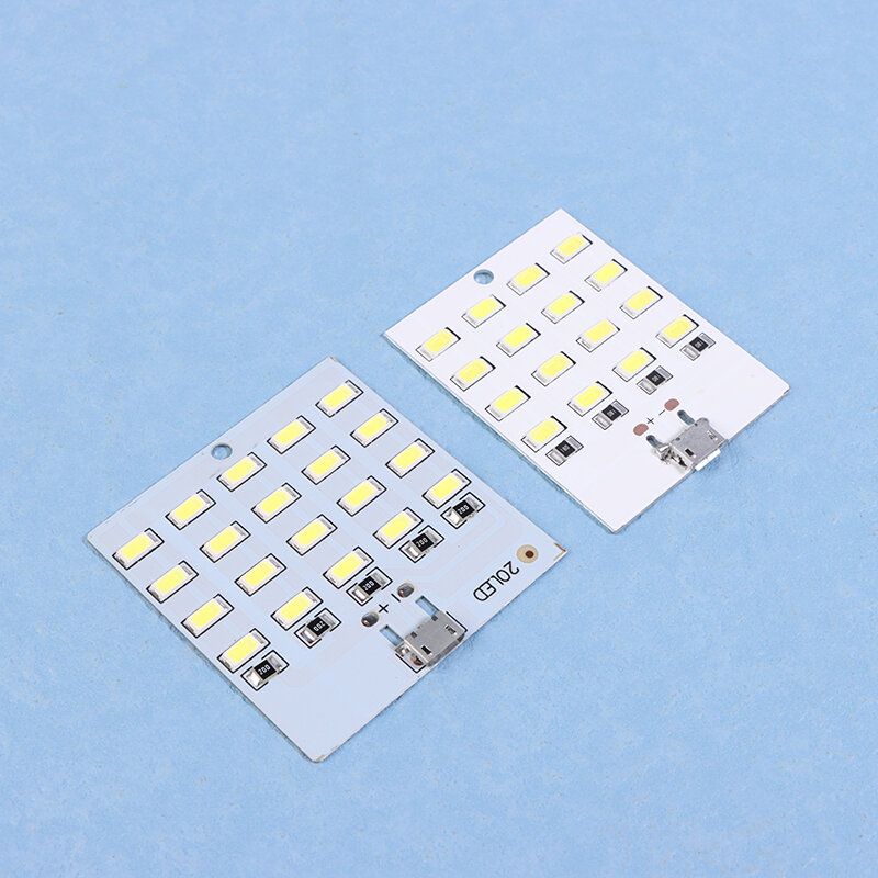 Mirco USB 5730 LED 조명 패널, USB 모바일 비상등, 램프 비즈 하이 퀄리티, 5730 SMD, 5V, 430mA ~ 470mA