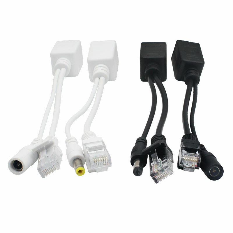 POE Kabel Passive Power Over Ethernet Adapter Splitter RJ45 Injektor Liefern Modul 12-48v Für IP Camea