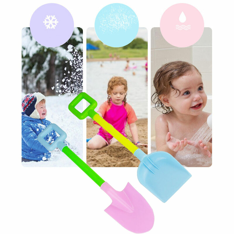 2x Play And Learn With Sand Shovels - Size For Little Hands To Grasp And Develop Eye-hand
