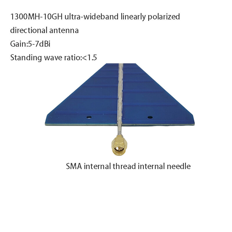 UWB 통나무 주기 안테나, 이미지 변속기 광대역 안테나, 1575MHz, 2.4GHz, 5.8GHz