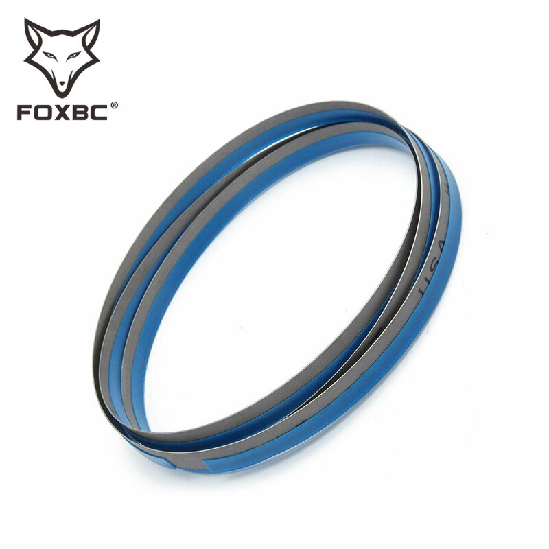 FOXBC-hoja de sierra de banda bimetálica, 1140x13x0,5mm, 14, 18, 24 TPI, M42, 2 unidades