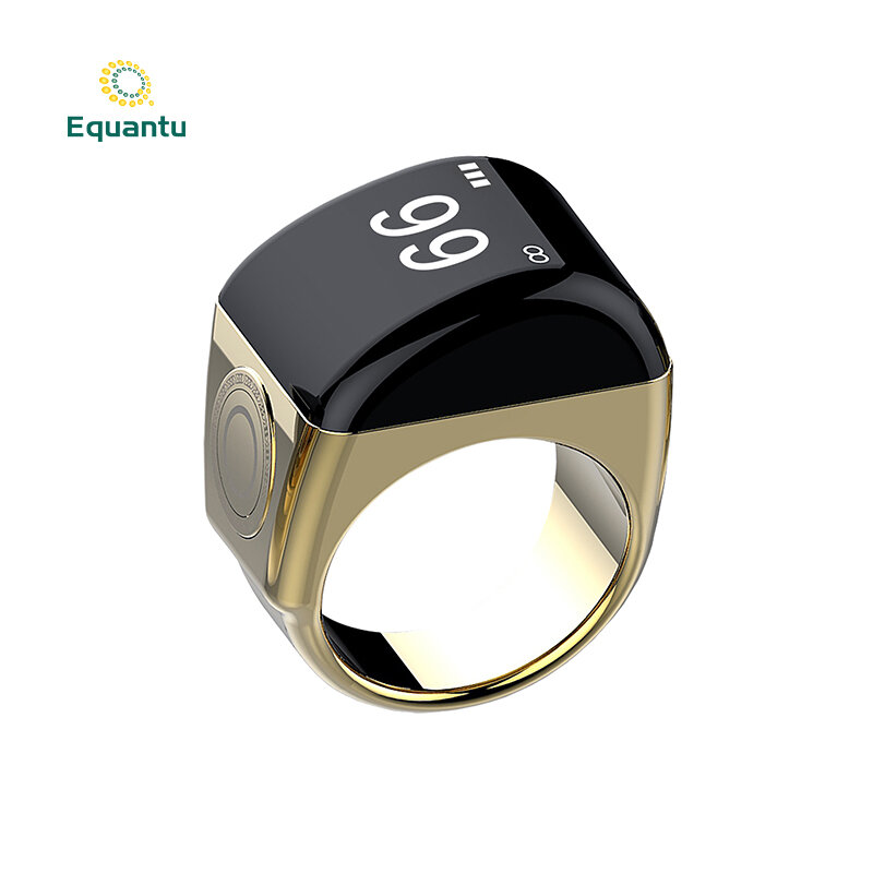 Equantu-anillo inteligente Tasbeeh QB702, producto islámico, contador de anillos, BT, anillo Zikir, Eid, Ramadán, Tasbih