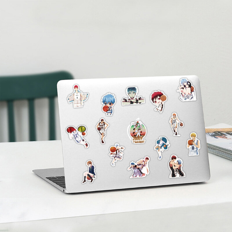 10/30/50 sztuk Kuroko's koszykówka Kuroko Tetsuya Cartoon naklejki DIY telefon Laptop przechowalnia deskorolka Graffiti naklejki zabawa dla dziecka