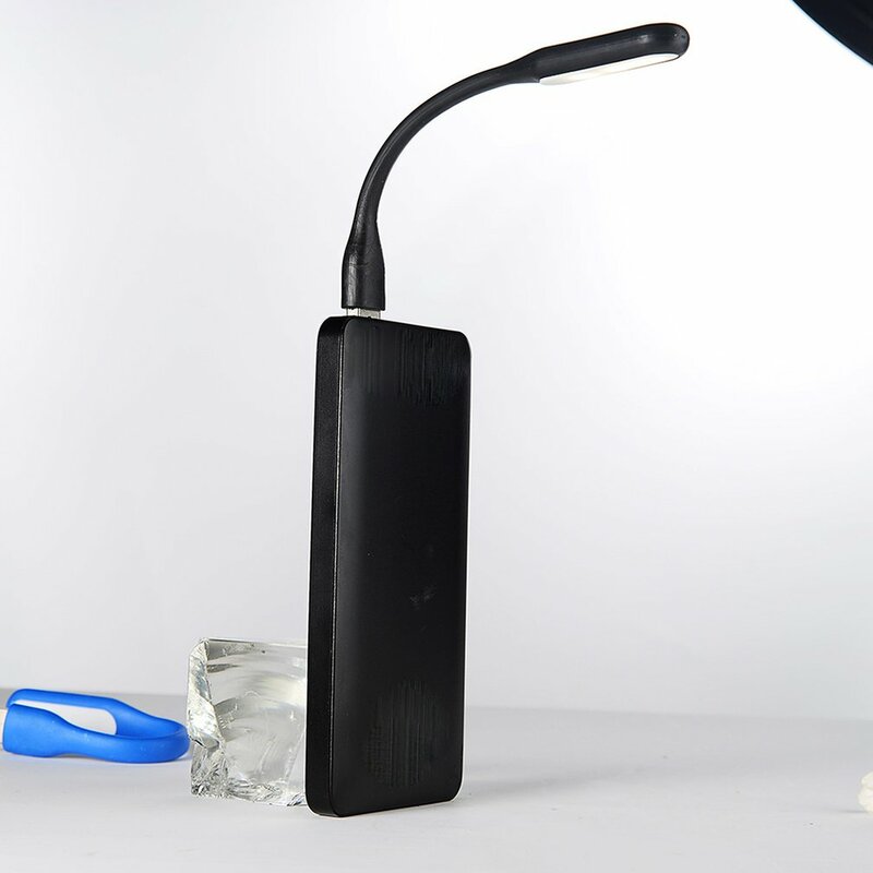 โคมไฟ LED 5V แบบพกพา USB โคมไฟตั้งโต๊ะสำหรับหนังสือทำงานกลางคืนมีความยืดหยุ่นปรับได้ขนาดเล็กป้องกันดวงตาสำหรับโน้ตบุ๊ค PC