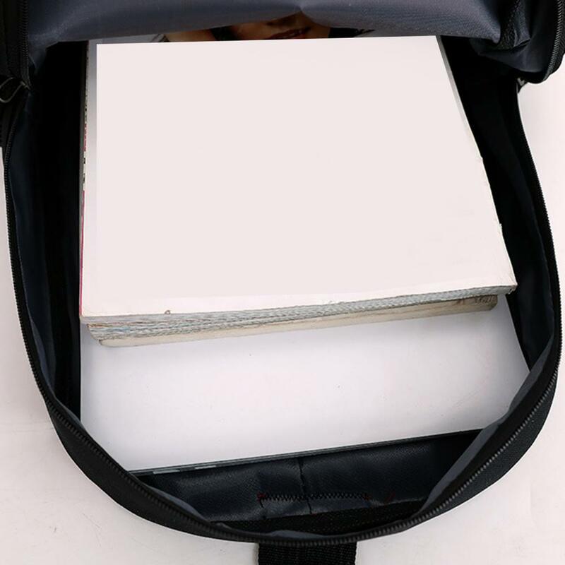 Гладкая фотоводонепроницаемая детская школьная сумка с широкими наплечными ремнями, устойчивая к царапинам, для путешествий