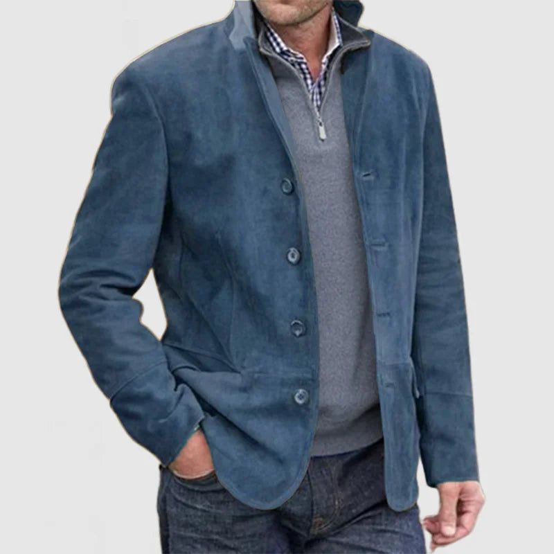 Мужская винтажная повседневная куртка на пуговицах, уличная одежда из хлопка и льна, с отложным воротником, винтажная, для отдыха и праздников