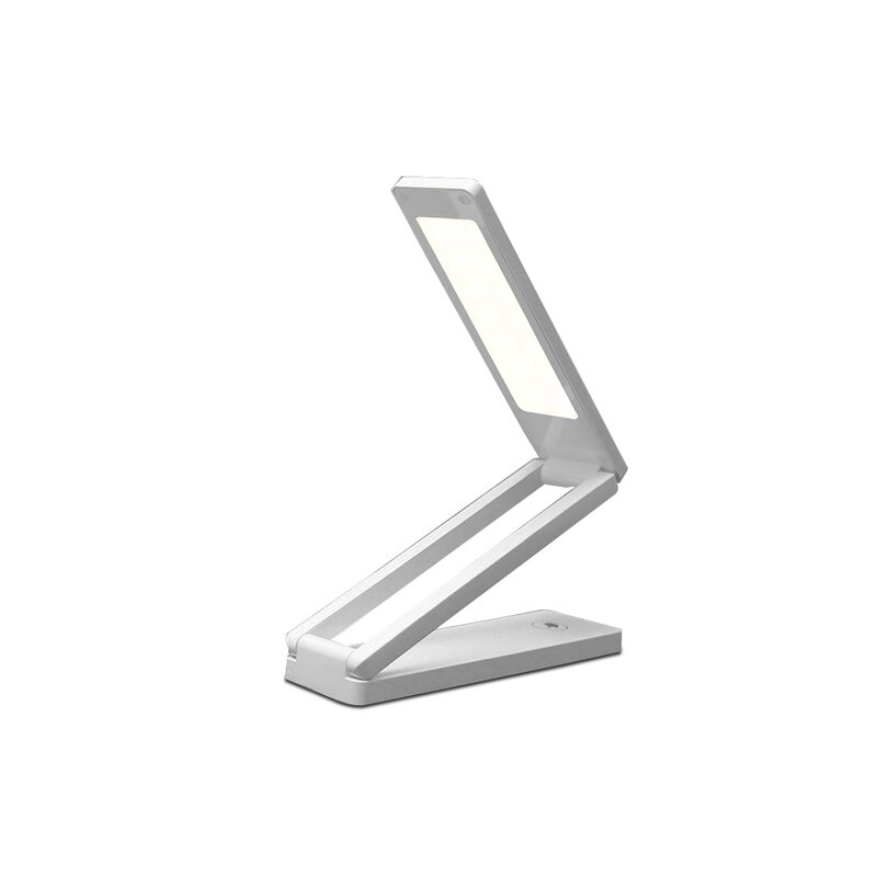 Lámpara de mesa LED plegable con batería recargable, lámpara de escritorio led regulable portátil USB